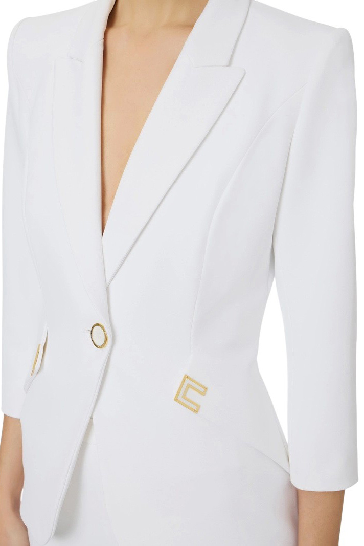 Женский Elisabetta Franchi Пиджак с декором (цвет ), артикул GI21561E2 | Фото 4