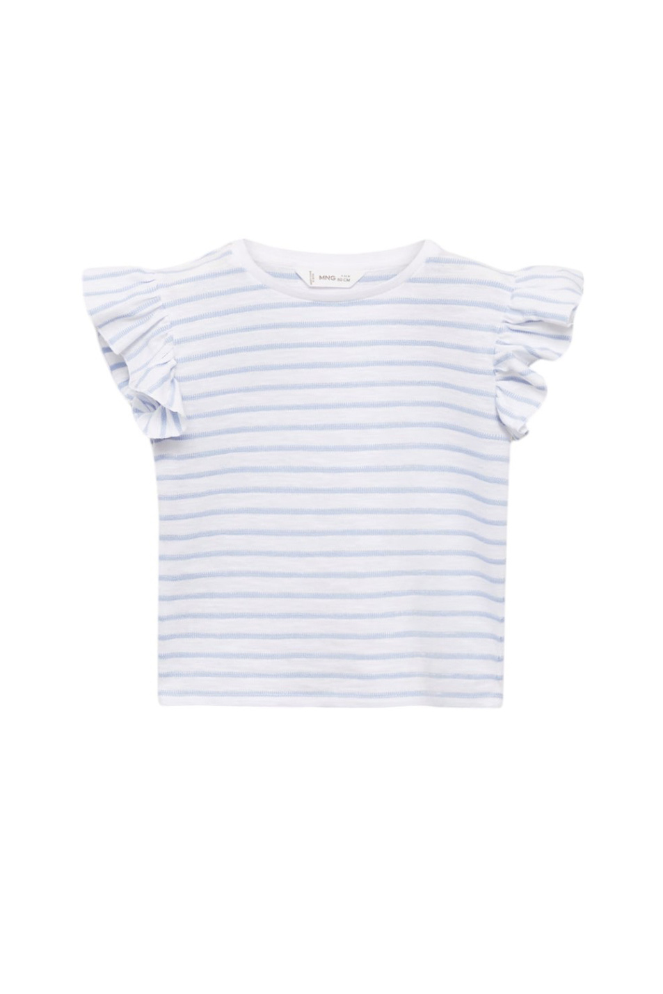 Малышкам девочкам Mango Kids Футболка SOFI в полоску (цвет ), артикул 87095137 | Фото 1