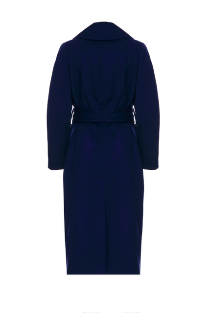 Пальто ALPERTON из шерсти с добавлением кашемира|Основной цвет:Синий|Артикул:120153-85289 | Фото 2