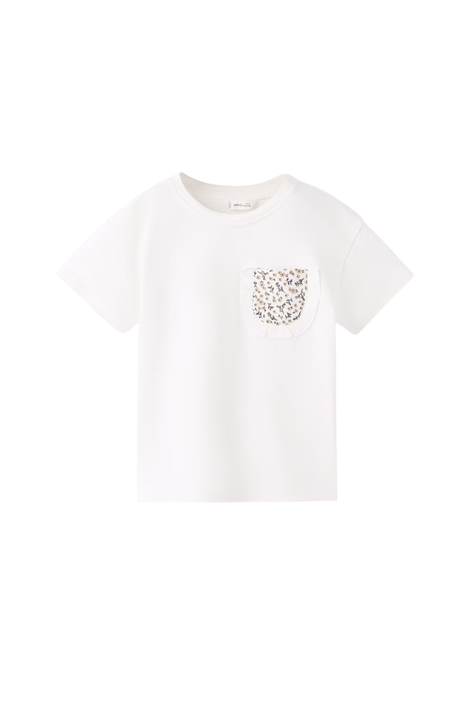 Девочкам Mango Kids Футболка VALERIA из хлопка (цвет ), артикул 27044409 | Фото 1
