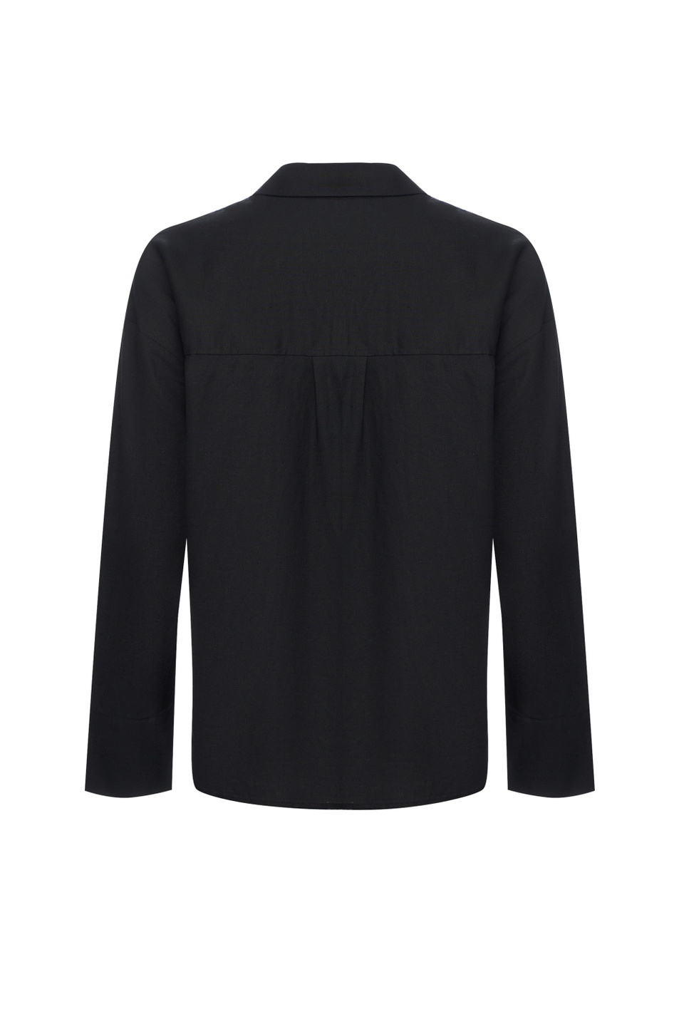 Женский Emporio Armani Рубашка из льна и вискозы (цвет ), артикул EW000815-AF12201 | Фото 2
