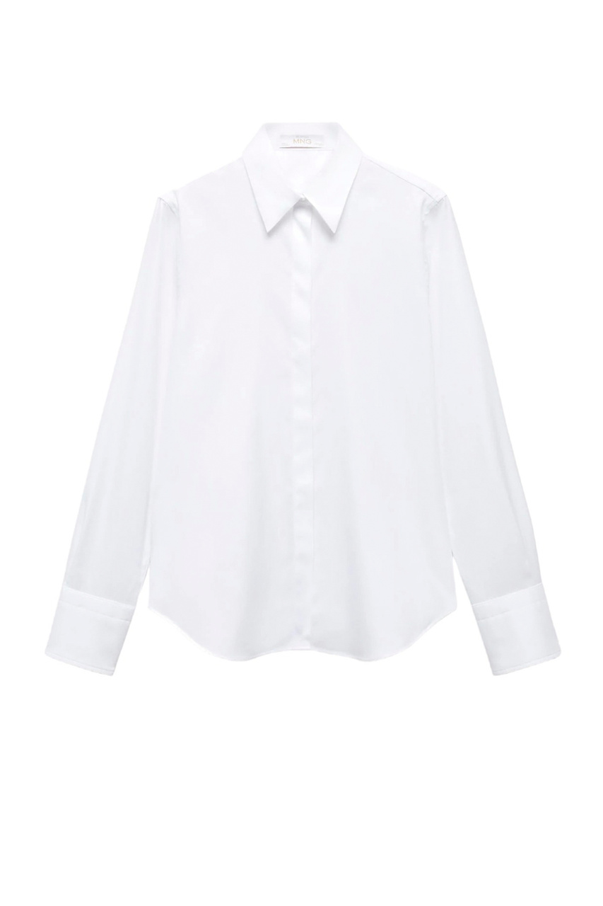 Рубашка AMY приталенного кроя|Основной цвет:Белый|Артикул:57025810 | Фото 1