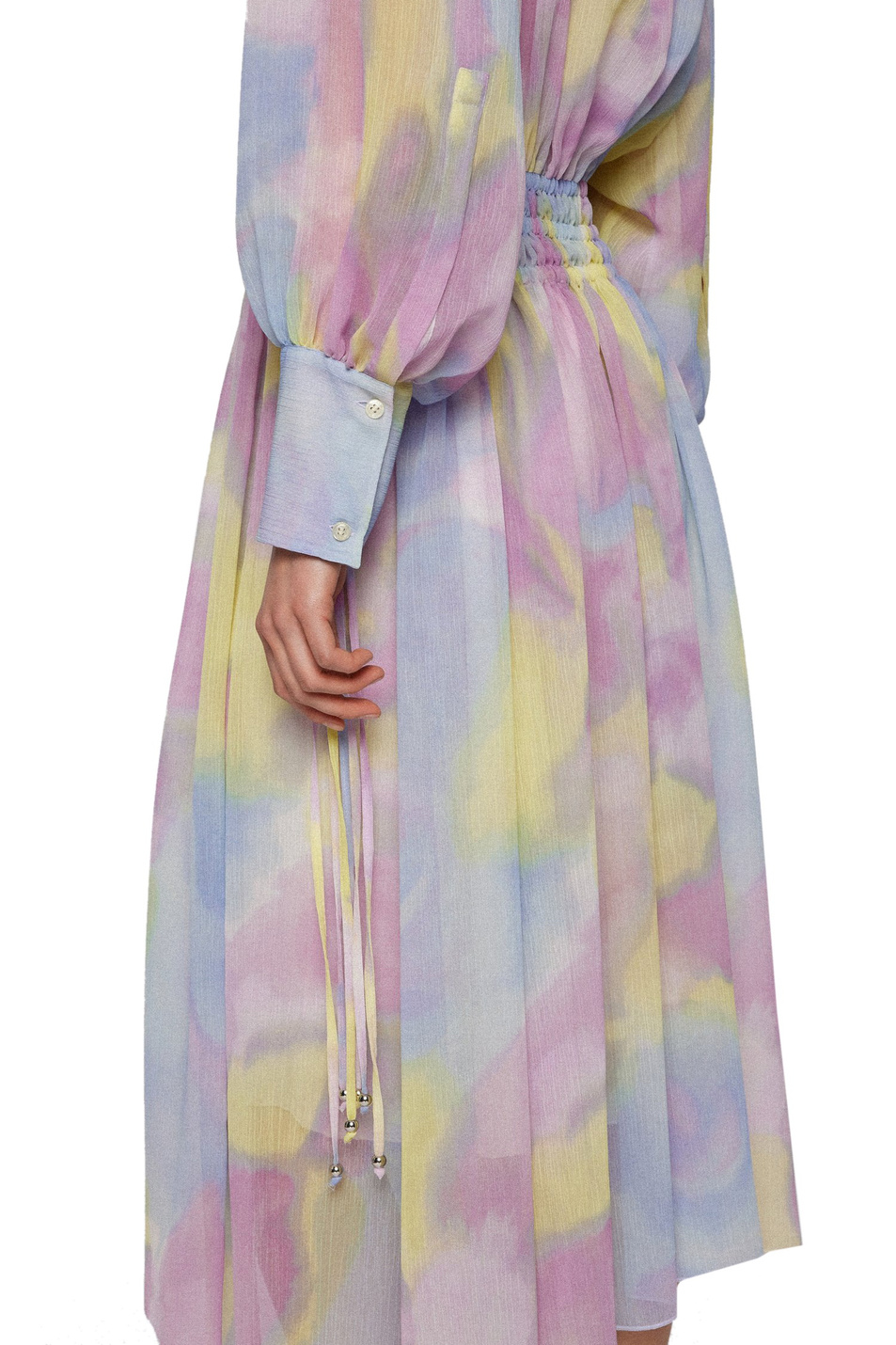 Женский BOSS Платье-рубашка с принтом (цвет ), артикул 50473243 | Фото 4