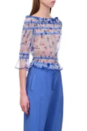 Женский Emporio Armani Блузка с рюшами (цвет ), артикул 3R2M8F-2JEHZ | Фото 5