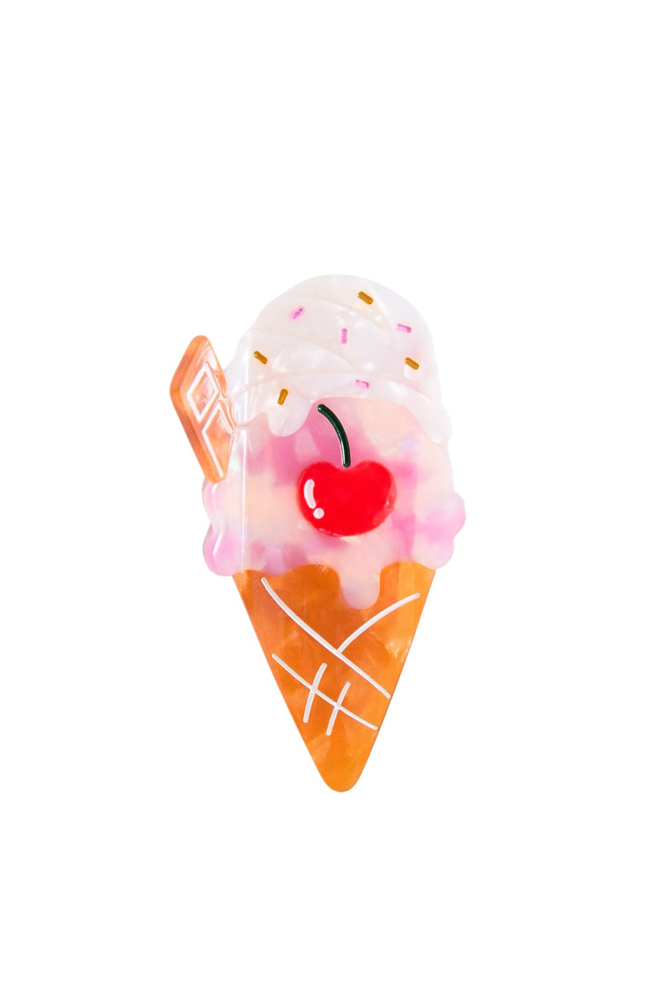 Девочкам Mango Kids Заколка для волос ICECREAM (цвет ), артикул 37021344 | Фото 1