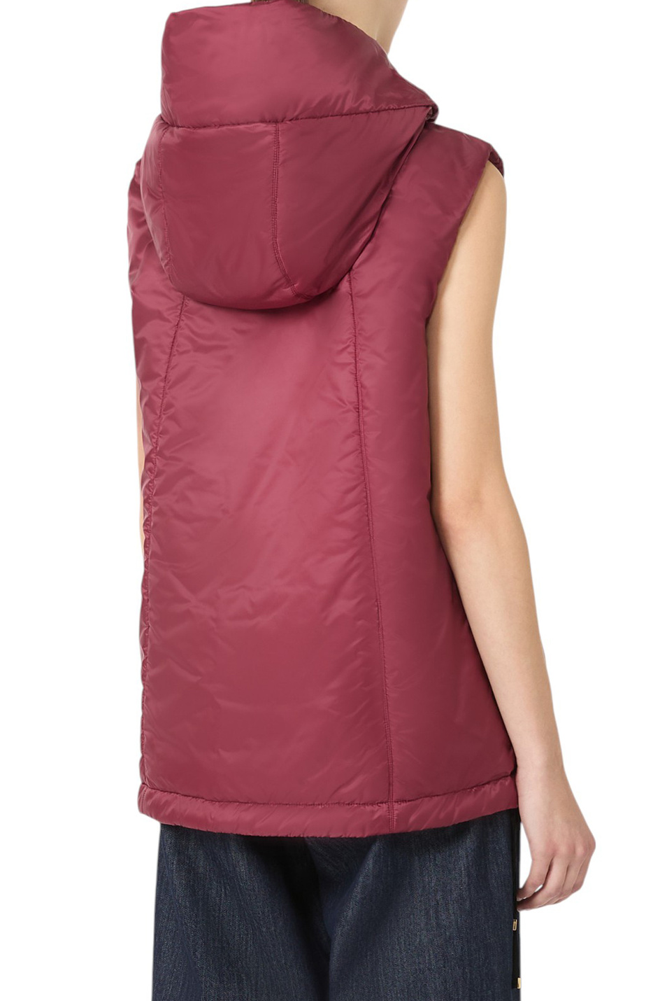 Женский Max Mara Жилетка GREENGO однотонная (цвет ), артикул 2529296024 | Фото 5