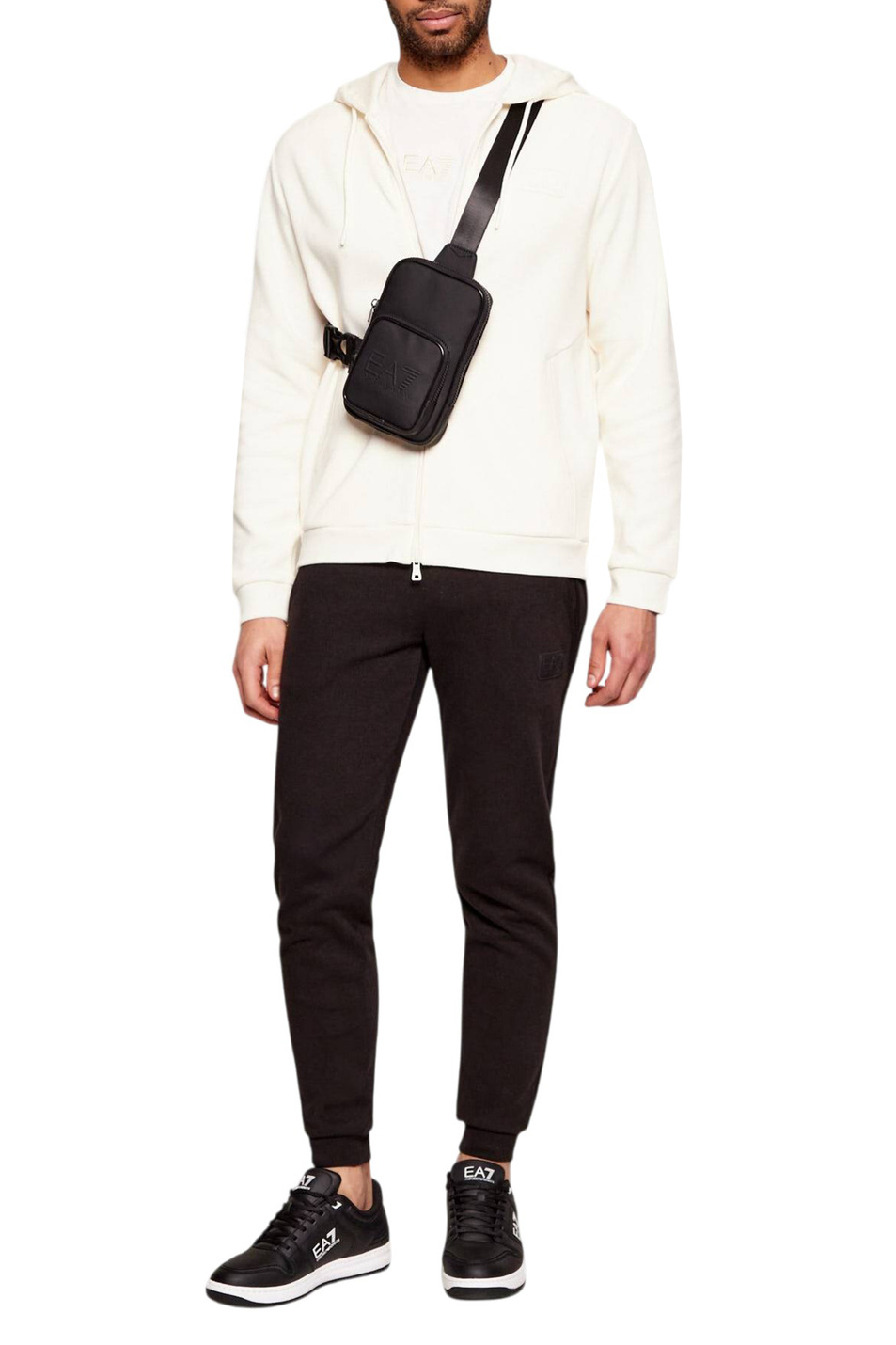 Мужской EA7 Толстовка из смесового хлопка (цвет ), артикул 7M001363-AF22262 | Фото 3