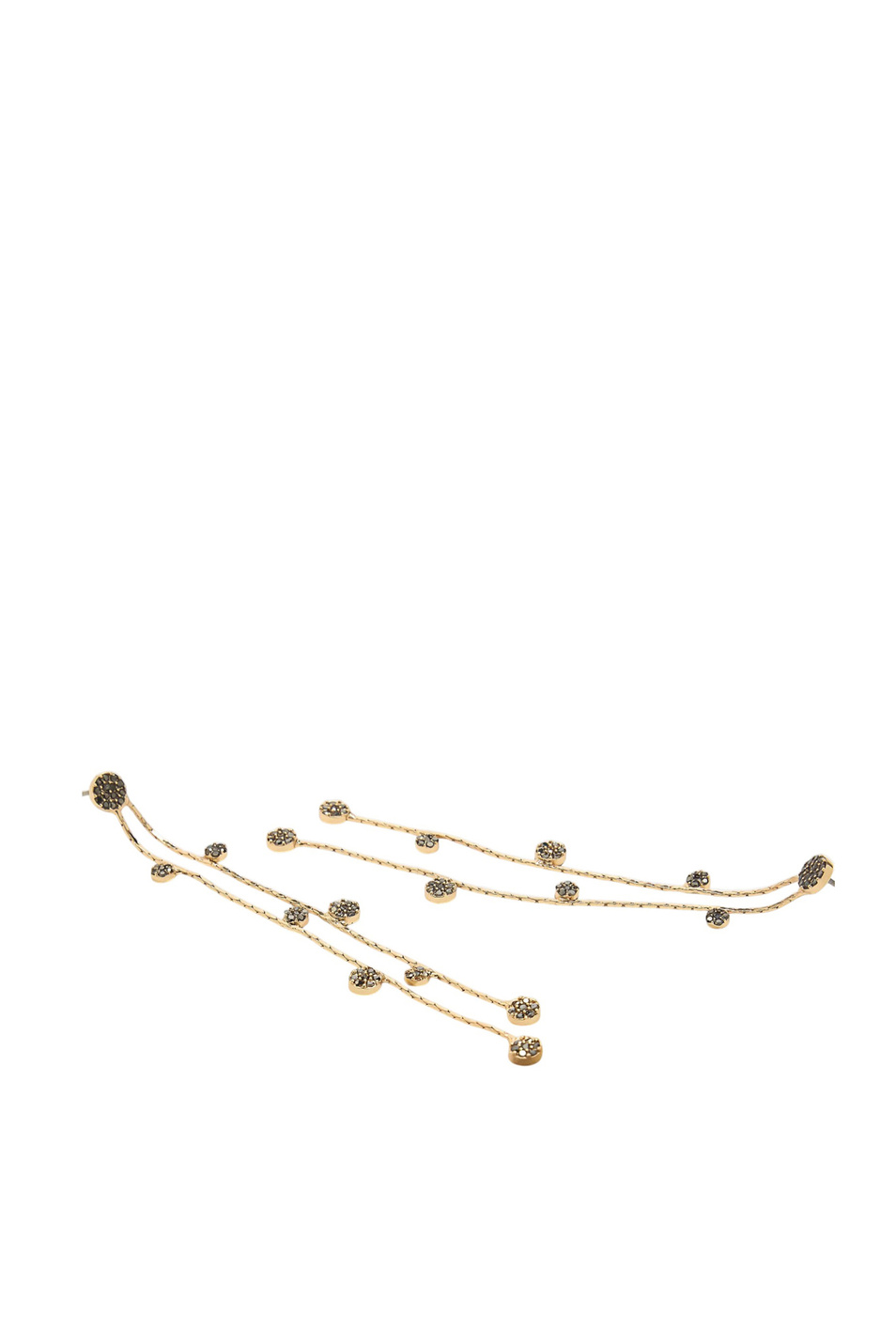 Серьги с фианитами|Основной цвет:Серый Женский Parfois Серьги с фианитами (цвет ), артикул 215607 | Фото 2