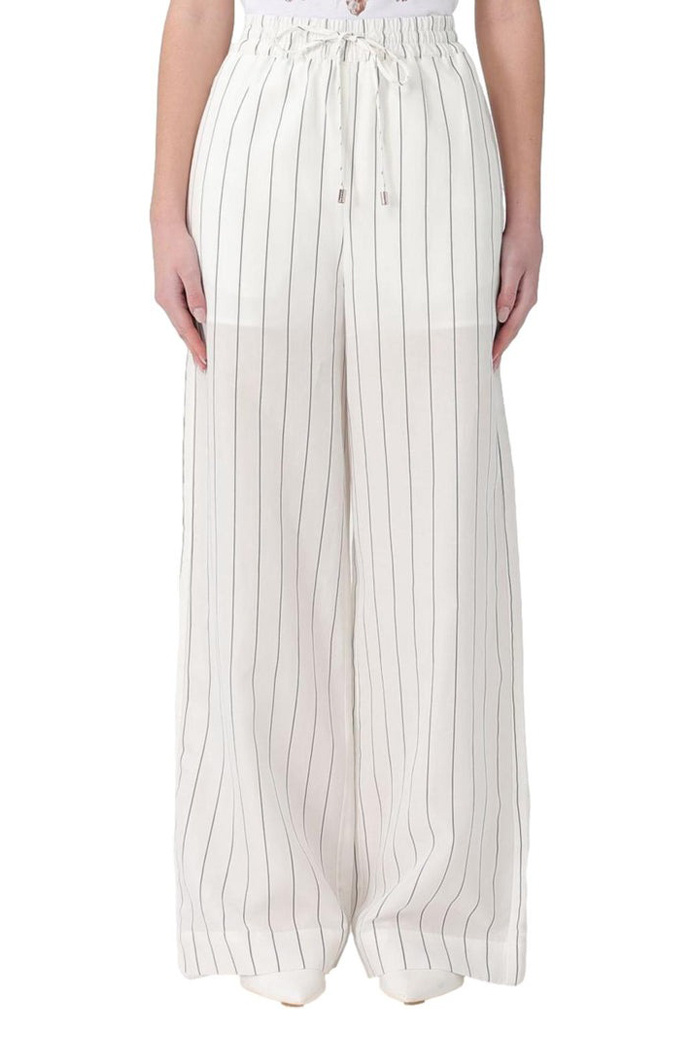 Женский Liu Jo Брюки из лиоцелла и льна в полоску (цвет ), артикул WA6368T4818 | Фото 3