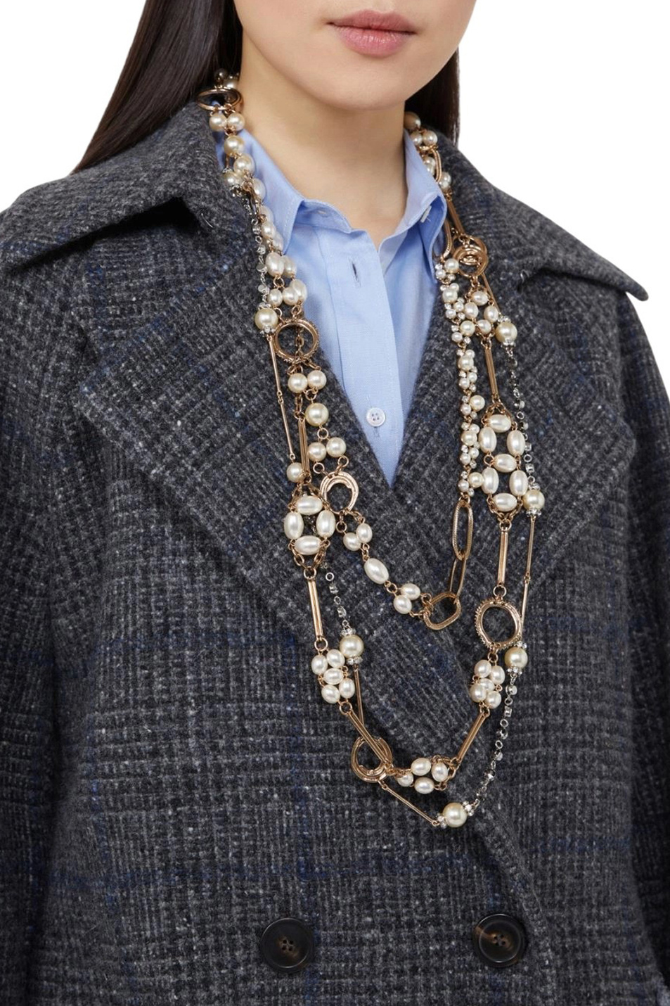 Женский Weekend Max Mara Ожерелье JABOT многослойное (цвет ), артикул 2525756065 | Фото 3