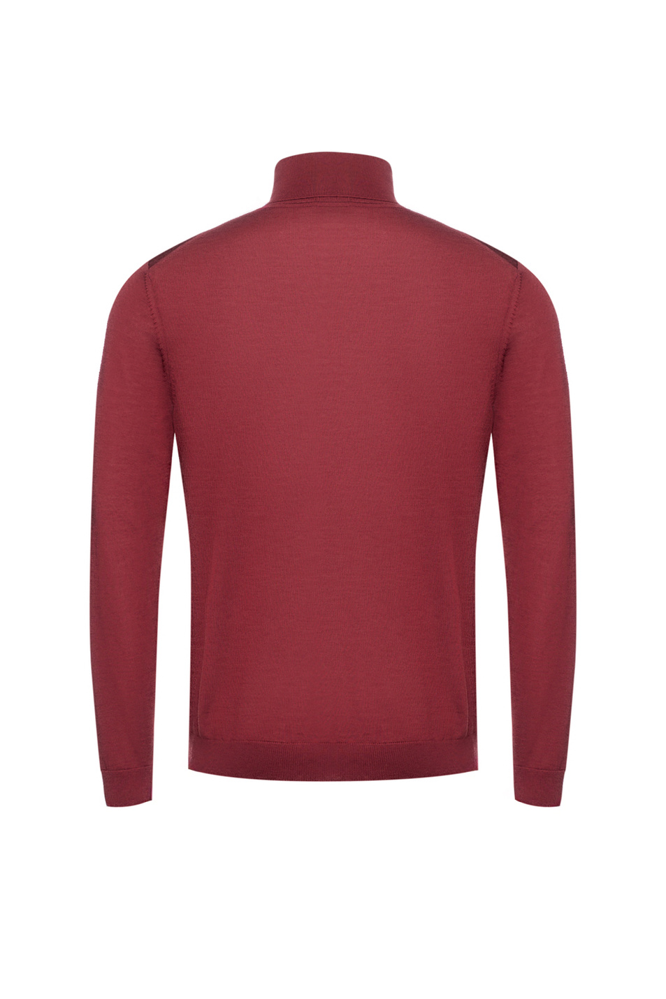 Водолазка из натуральной шерсти|Основной цвет:Красный Мужской BOSS Водолазка из натуральной шерсти (цвет ), артикул 50468262 | Фото 2