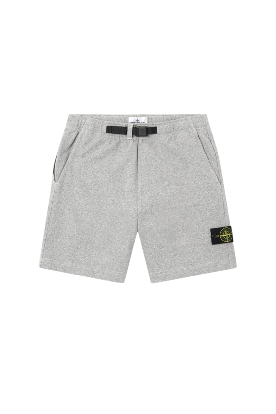 Мужской Stone Island Шорты из хлопкового флиса (цвет ), артикул L1S156200013-S0329 | Фото 1