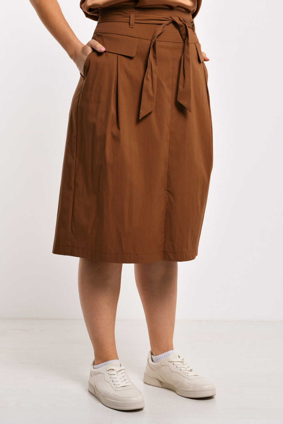 Женский Gerry Weber Юбка из эластичного хлопка (цвет ), артикул 310011-38216 | Фото 1