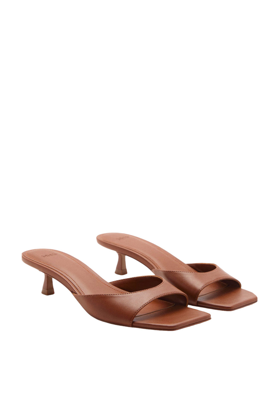 Женский Mango Мюли BIBI на каблуке (цвет ), артикул 77010258 | Фото 2