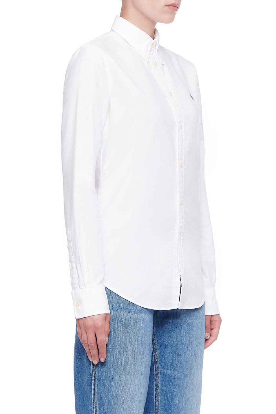 Polo Ralph Lauren Рубашка из натурального хлопка с вышитым логотипом (цвет ), артикул 211743355001 | Фото 3