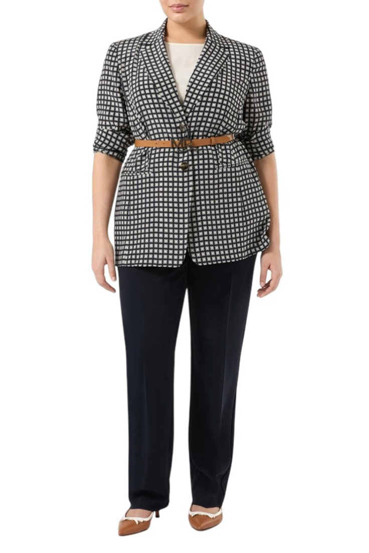 Женский Marina Rinaldi Пиджак UMANO из шелка (цвет ), артикул 2617041111 | Фото 2