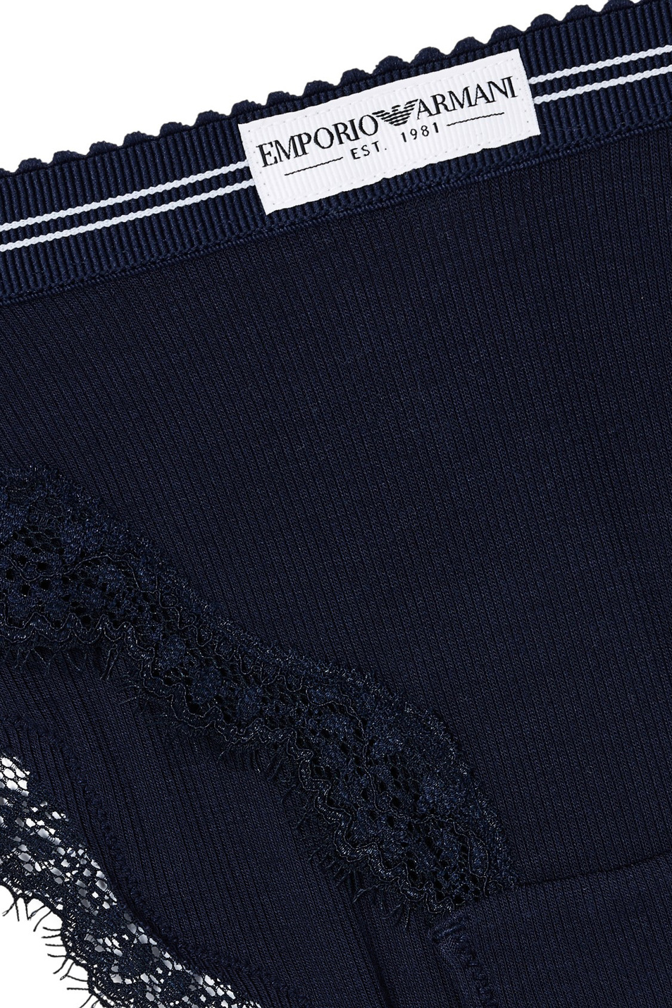 Трусы с логотипом|Основной цвет:Синий Женский Emporio Armani Трусы с логотипом (цвет ), артикул EW000378-AF15360 | Фото 4