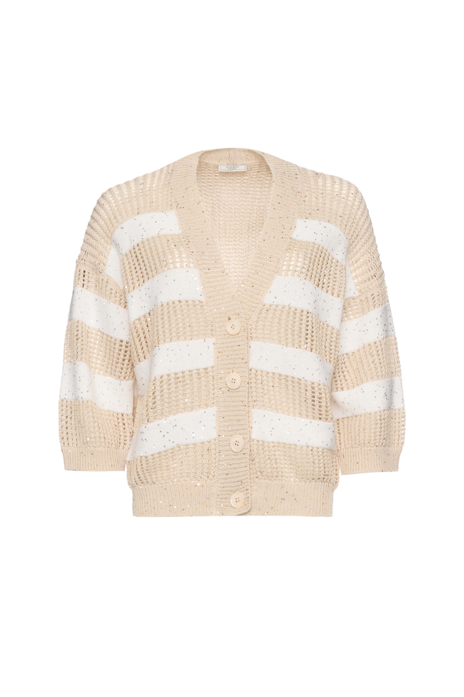 Женский Peserico Кардиган в полоску (цвет ), артикул S99149F05-9110F | Фото 1