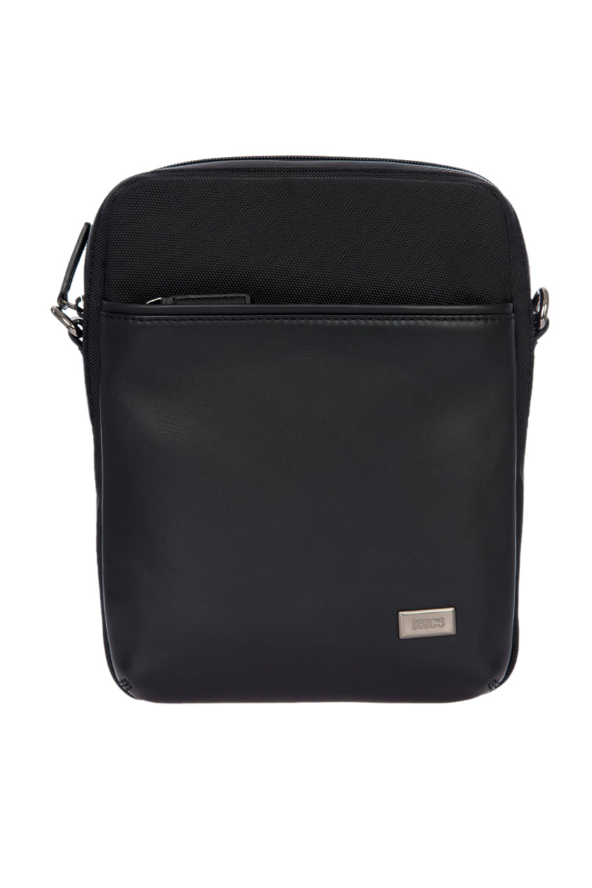 Unisex Bric's Сумка Monza из натуральной кожи (цвет ), артикул BR207708.909 | Фото 1