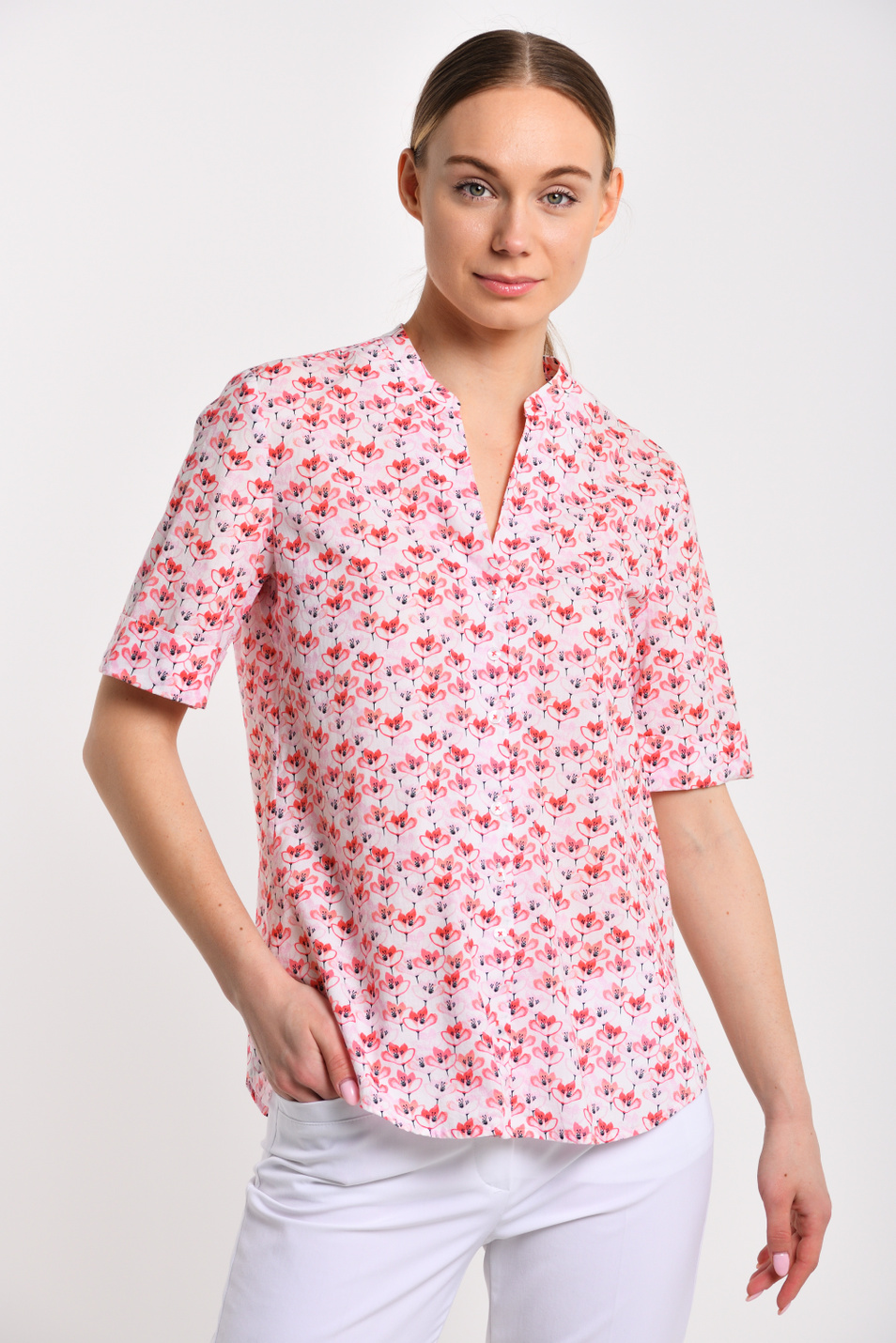 Женский Gerry Weber Рубашка из хлопка (цвет ), артикул 660186 | Фото 1