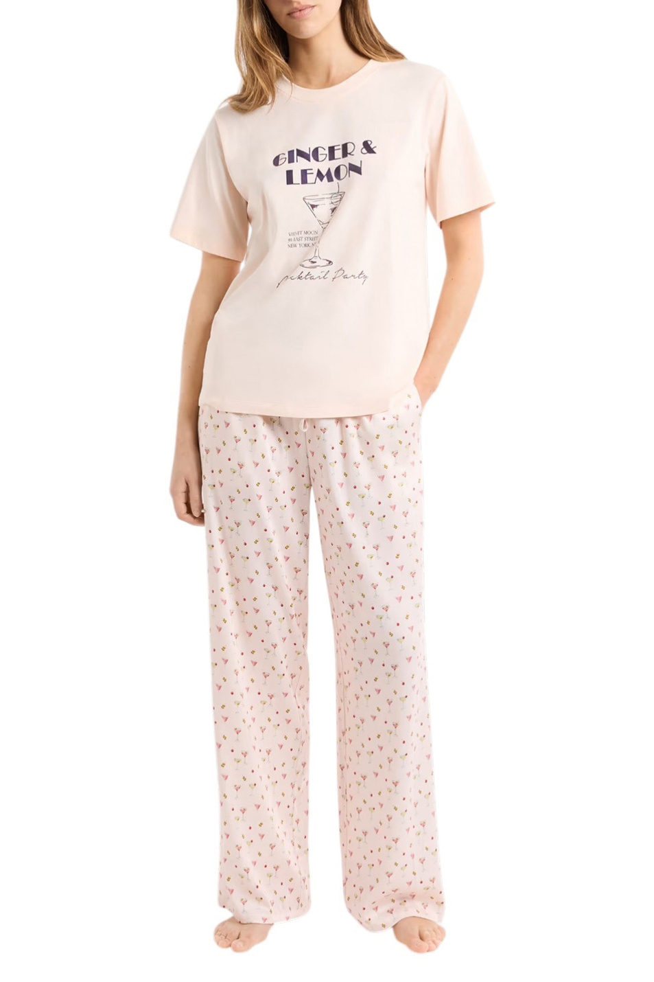 Женский Etam Футболка GINGER с принтом (цвет ), артикул 6557203 | Фото 2