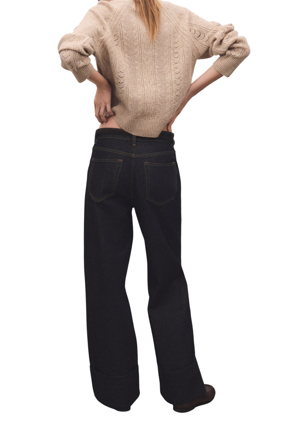 Женский Mango Свитер DUMBO однотонный (цвет ), артикул 27011315 | Фото 4