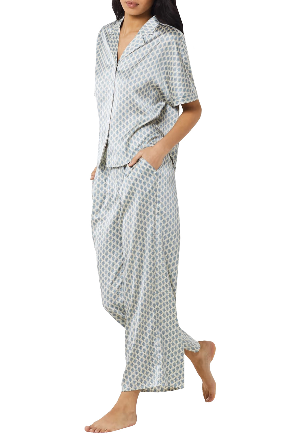 Женский Etam Пижамная рубашка VINIA с принтом (цвет ), артикул 6544034 | Фото 2