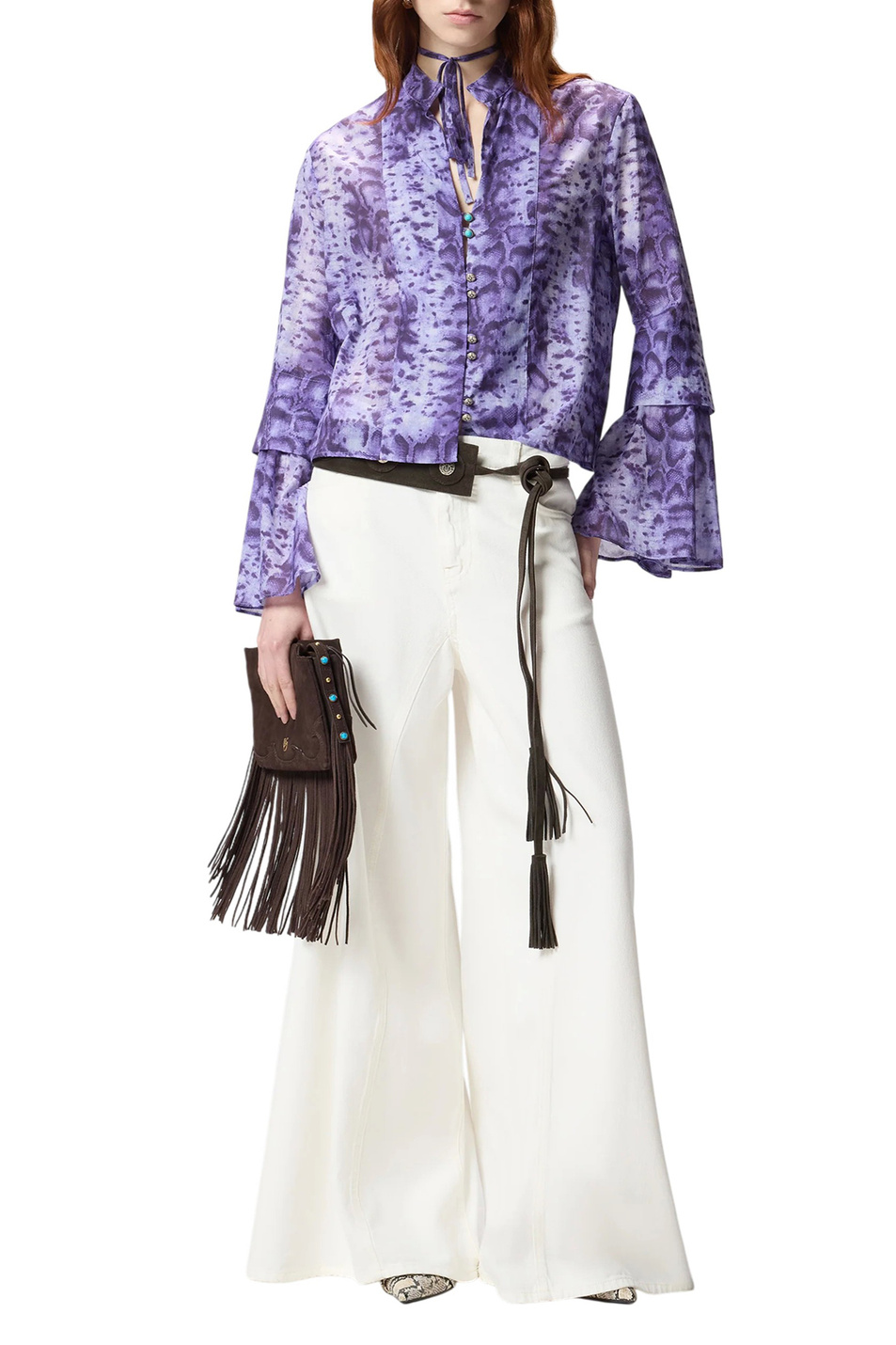 Женский Pinko Джинсы WINONA (цвет ), артикул 106228A32P | Фото 3