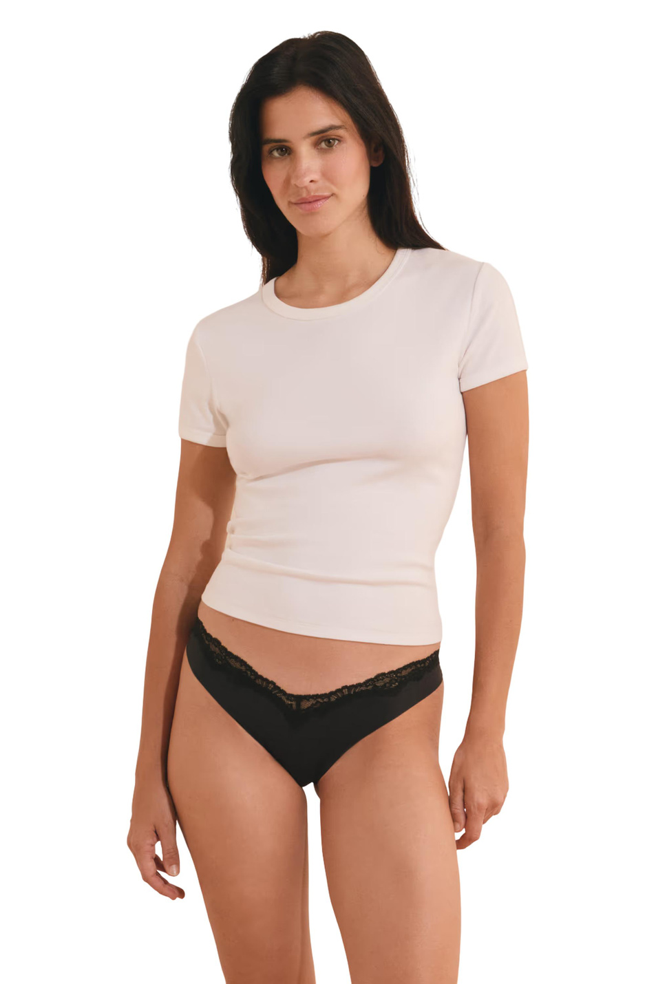 Женский Etam Трусы FARA CULOTTE с кружевом (цвет ), артикул 6560287 | Фото 2