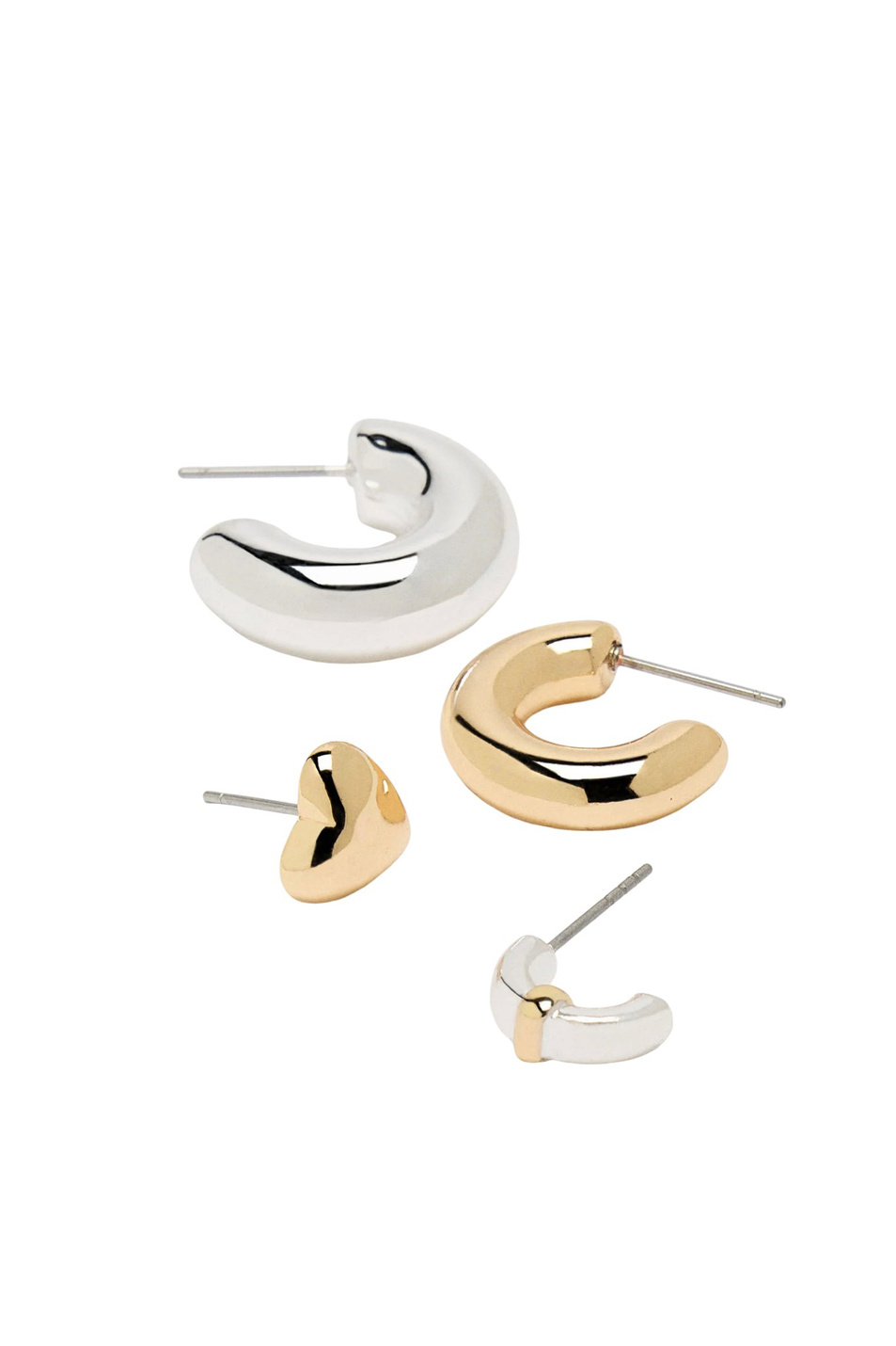 Женский Parfois Серьги в комплекте из 4 пар (цвет ), артикул 243196 | Фото 2