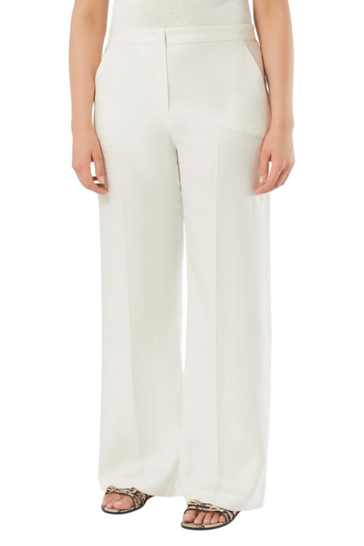 Женский Marina Rinaldi Брюки CANAPA изо льна (цвет ), артикул 2617131132 | Фото 3