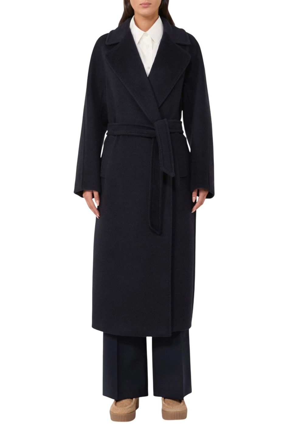 Женский Weekend Max Mara Пальто TEMPERA из смеси шерсти альпаки (цвет ), артикул 2525016082 | Фото 3