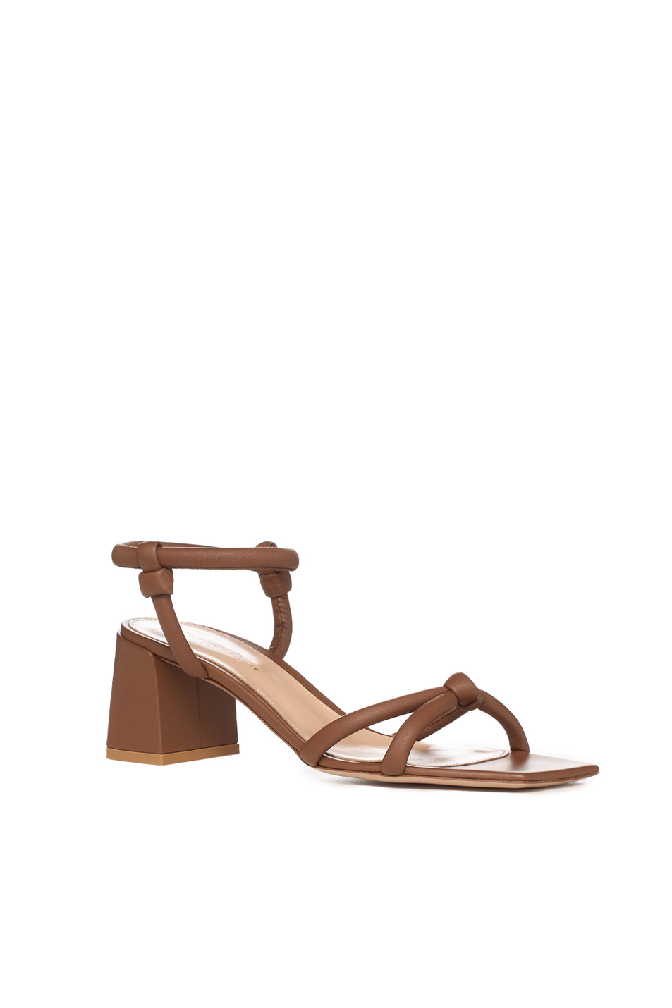 Женский Gianvito Rossi Босоножки из натуральной кожи (цвет ), артикул G32445.55RIC.NAPCUOI | Фото 2