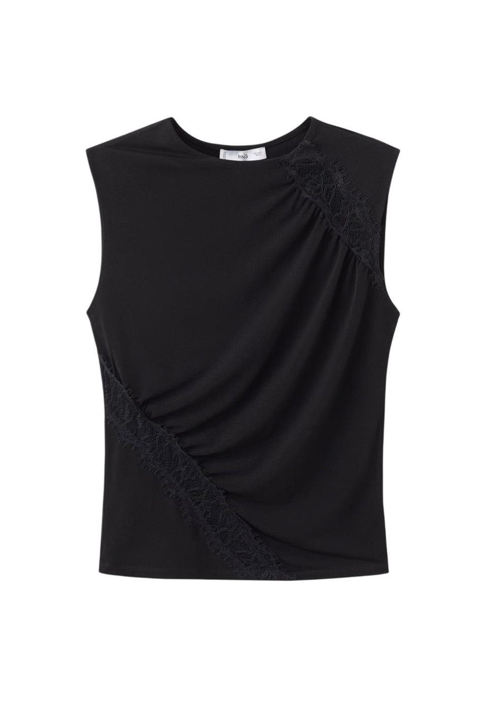 Женский Mango Топ CINDY с кружевом (цвет ), артикул 27094098 | Фото 1
