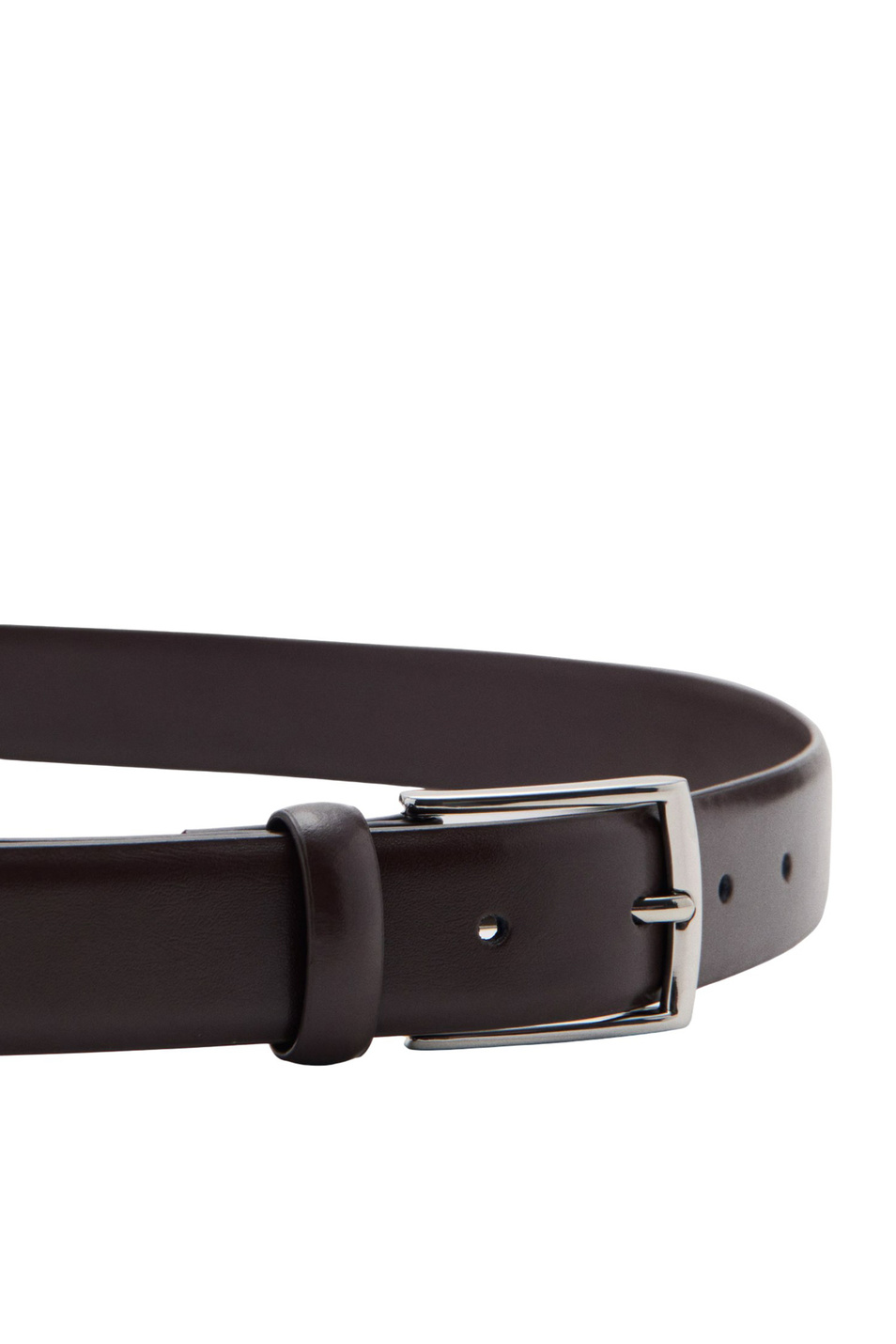 Мужской Mango Man Ремень BASIC из натуральной кожи (цвет ), артикул 27031256 | Фото 3