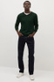 Mango Man Пуловер из натуральной шерсти WILLYV (Зеленый цвет), артикул 77052502 | Фото 2