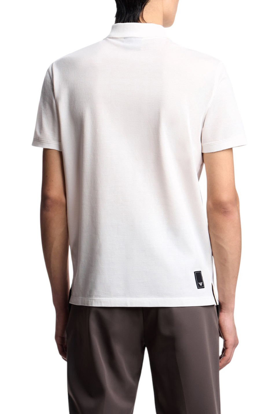Мужской Emporio Armani Поло из хлопка (цвет ), артикул EM001146-AF13742 | Фото 4