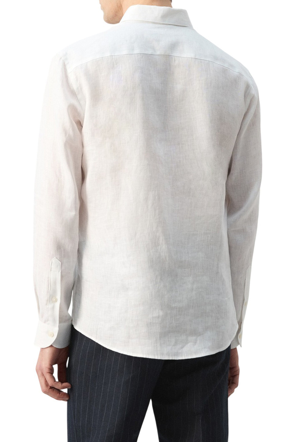 Мужской Mango Man Рубашка PARROT из льна (цвет ), артикул 27085939 | Фото 4