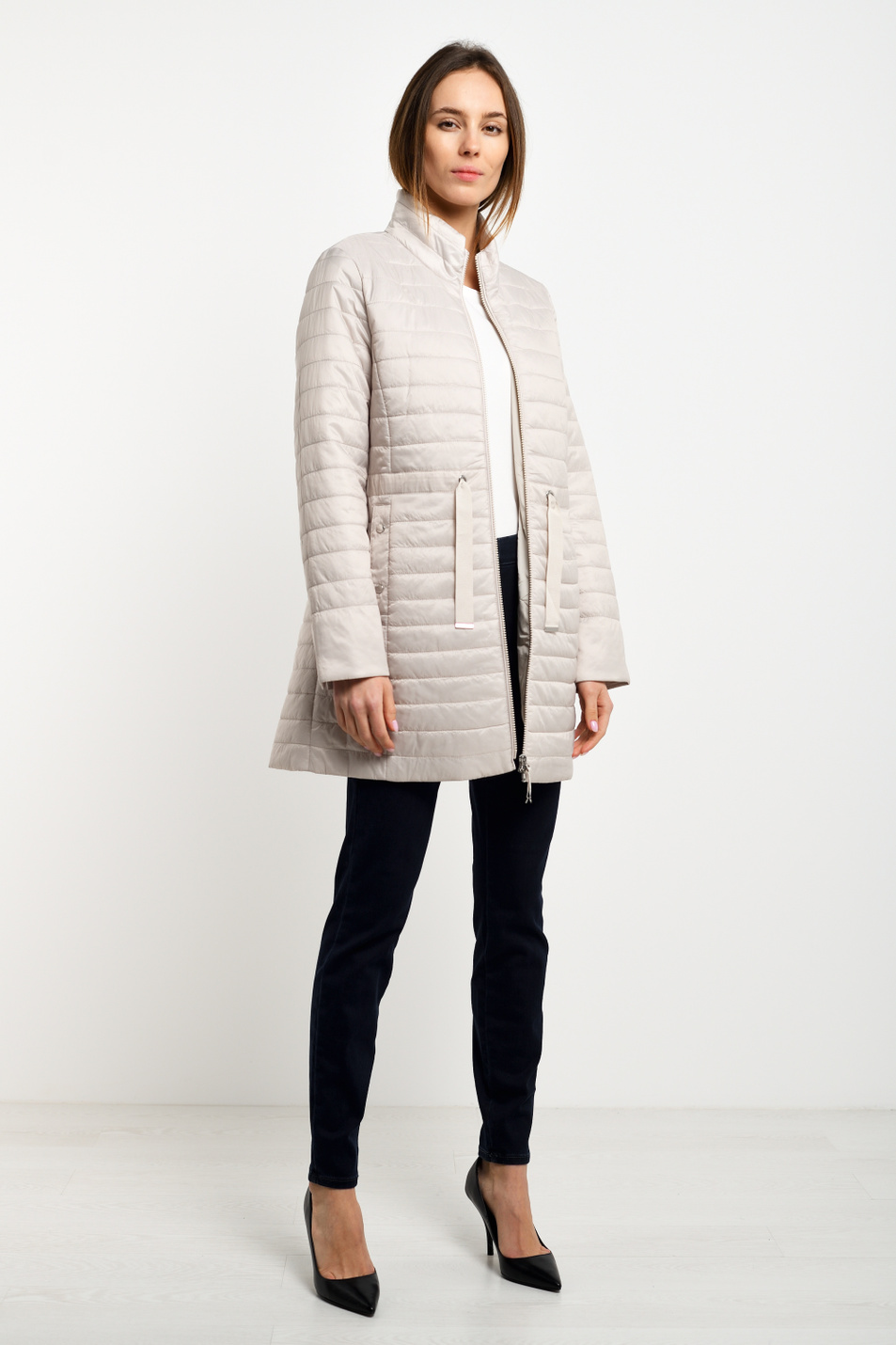 Женский Gerry Weber Плащ стеганый с утеплителем на двухсторонней молнии (цвет ), артикул 350219-31179 | Фото 2