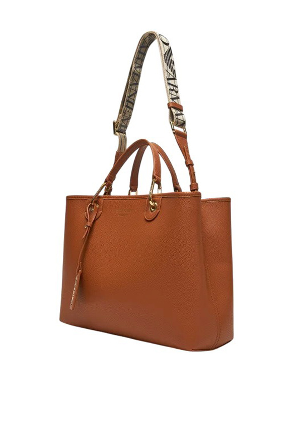 Сумка MyEA с логотипом|Основной цвет:Коричневый Женский Emporio Armani Сумка MyEA с логотипом (цвет ), артикул EW000360-AF12103 | Фото 3