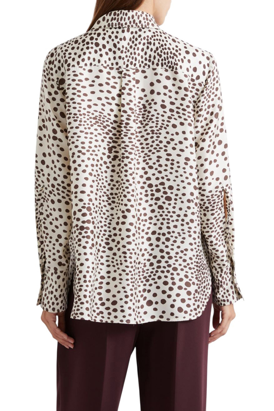 Женский MARELLA Блузка MLLSALVE из шелка (цвет ), артикул 2613111141 | Фото 4