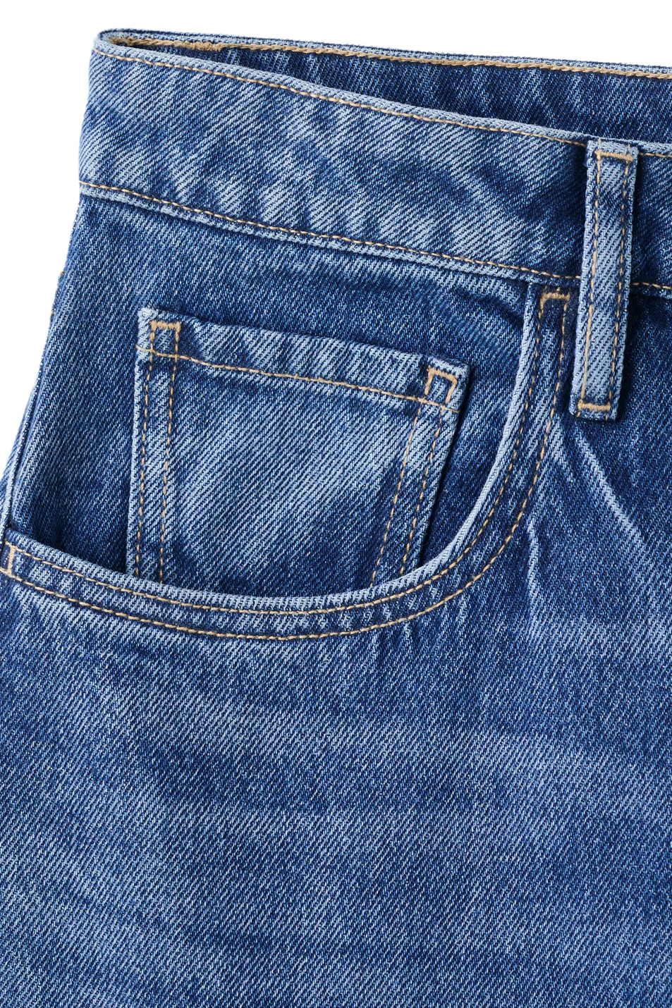 Женский Mango Джинсы BET с высокой посадкой (цвет ), артикул 27013339 | Фото 6