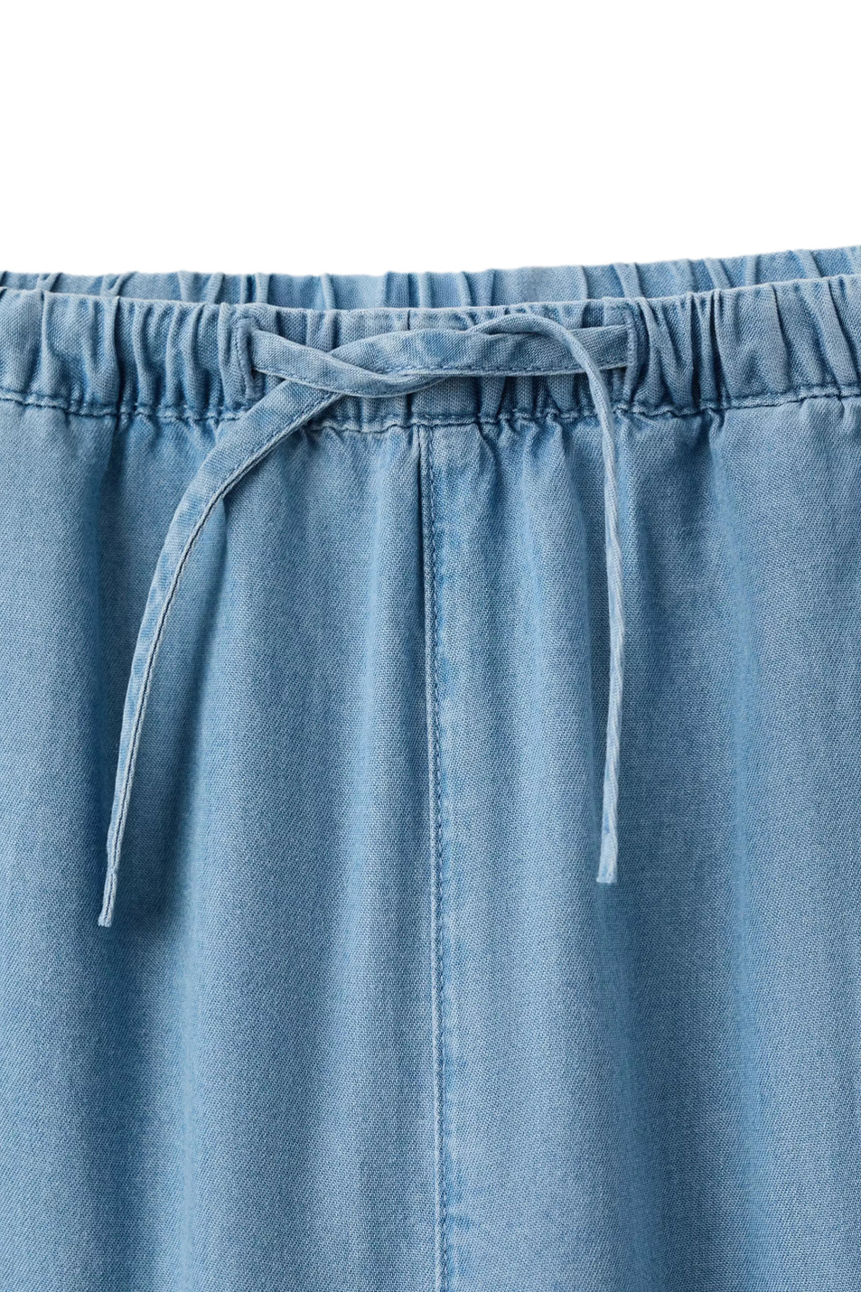 Девочкам Mango Kids Брюки ELSA из лиоцелла (цвет ), артикул 27077904 | Фото 4