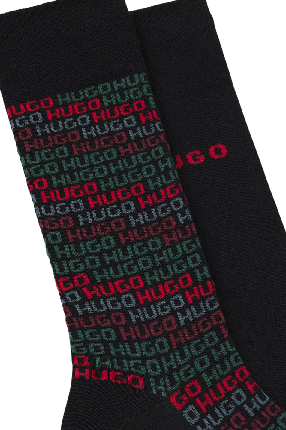 Носки с логотипом|Основной цвет:Черный Мужской HUGO Носки с логотипом (цвет ), артикул 50546706 | Фото 2