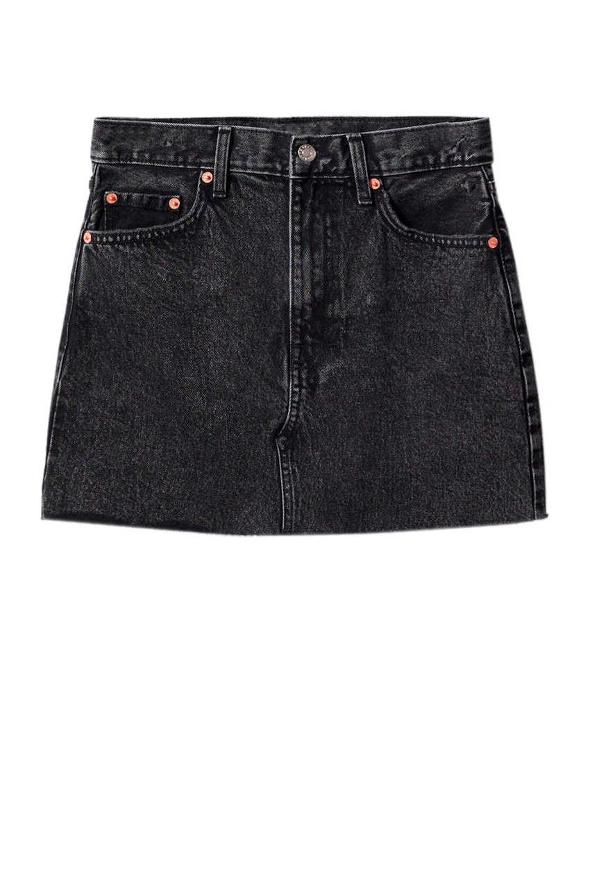 Джинсовая юбка HAILEY|Основной цвет:Черный|Артикул:47087119 | Фото 1