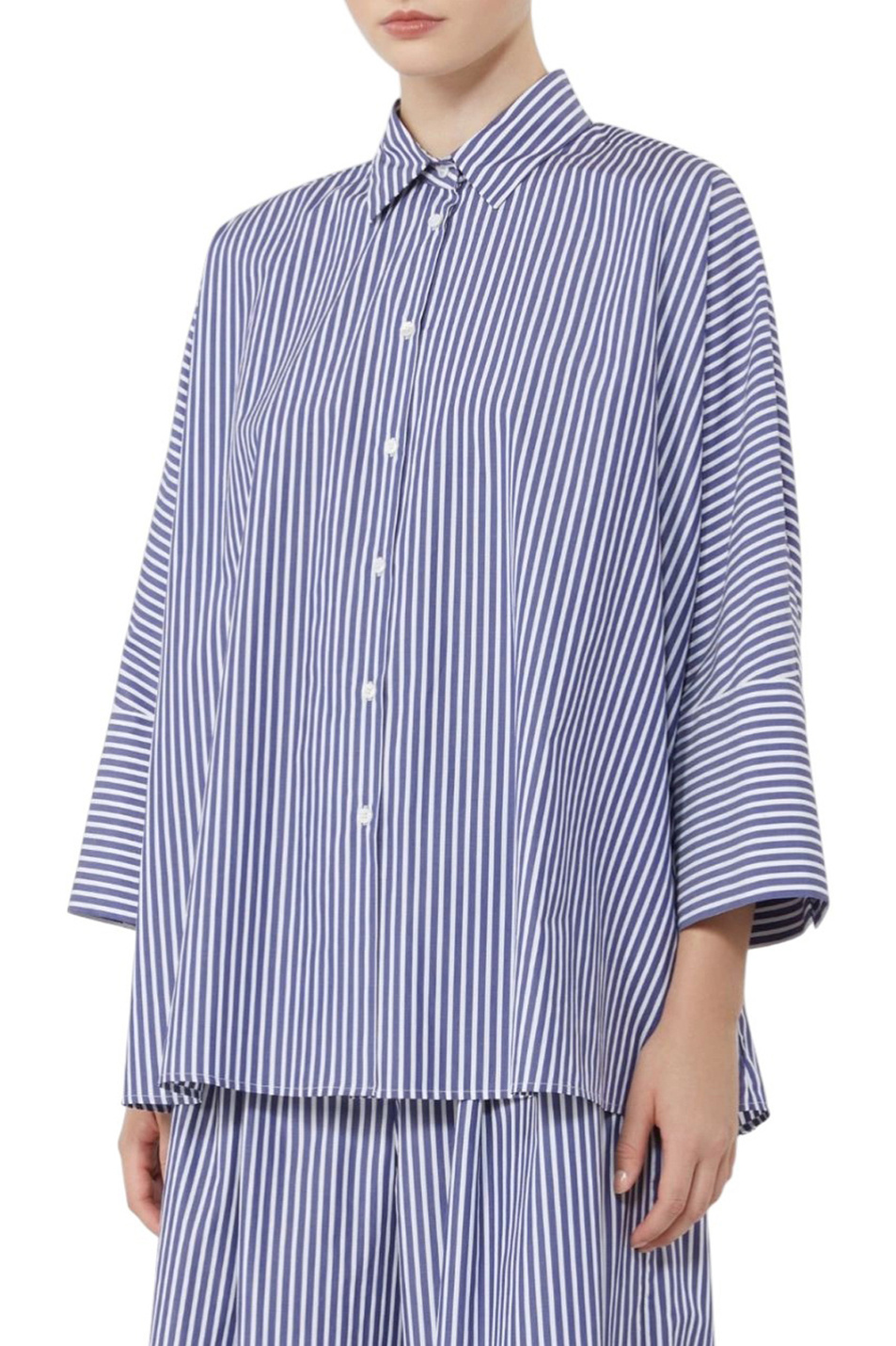 Женский Weekend Max Mara Рубашка HUDSON из хлопка (цвет ), артикул 2615111112 | Фото 3