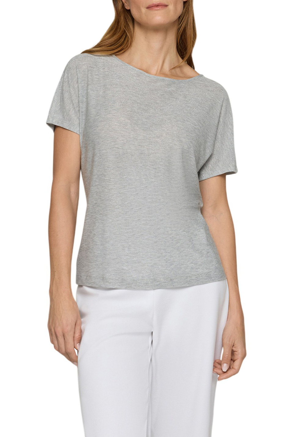 Женский Rabe Футболка с люрексом (цвет ), артикул 56-117328 | Фото 4