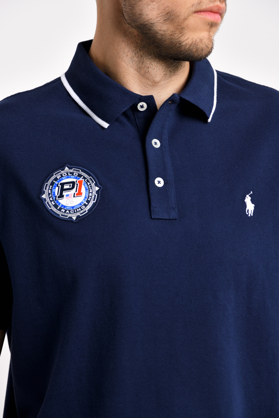 Мужской Polo Ralph Lauren Футболка поло из натурального хлопка (цвет ), артикул 710793983001 | Фото 2