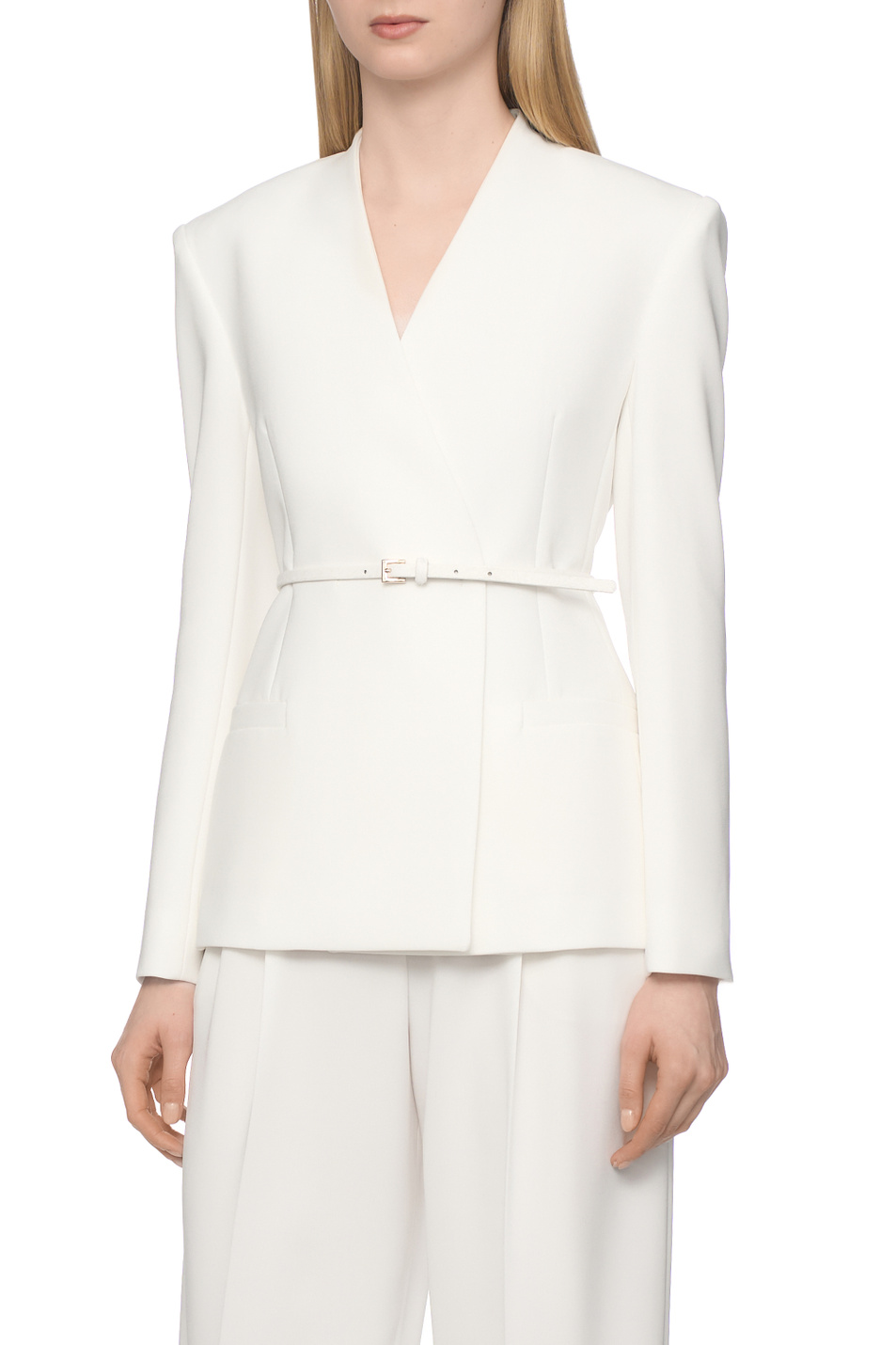 Женский Max Mara Жакет QUINOA с ремнем (цвет ), артикул 2616041035 | Фото 4