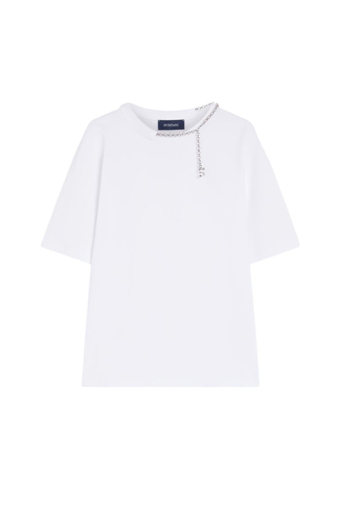 Женский Sportmax Футболка OBLATO из хлопка (цвет ), артикул 2522946025 | Фото 1
